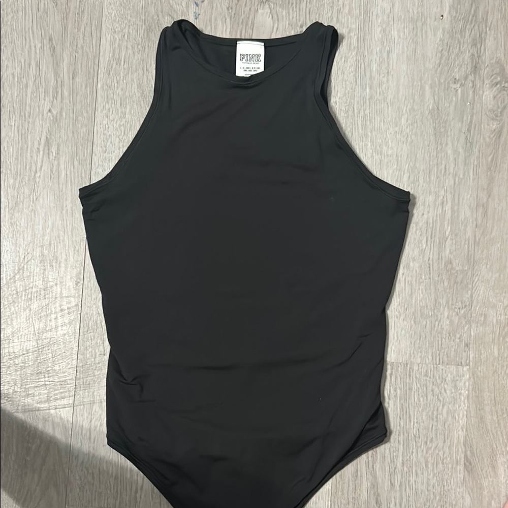 Victoria's Secret Black High-Neck Bodysuit